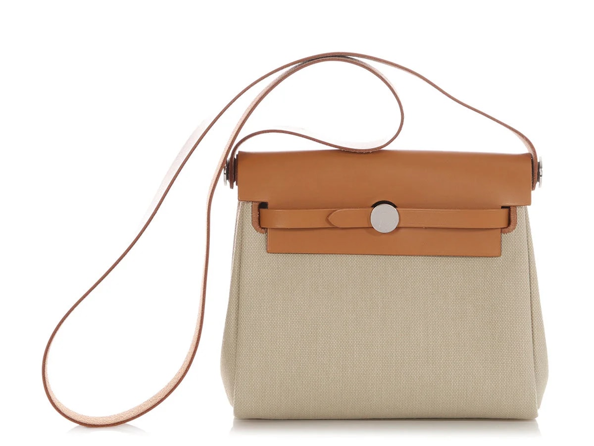 Hermès — Hermès Beton and Herbag Zip 20 — Handbag — resale