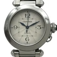 Cartier — Cartier Pasha de WSPA0013 Silver Stainless Steel Automatic #OK1173 — Watch — resale