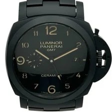 Panerai — Panerai Luminor 1950 3 GMT PAM00438 44mm Ceramic Black OKW240 — Watch — resale