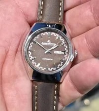 Jaeger-LeCoultre — Jaeger-LeCoultre Club Chocolate Dial Original Swiss Movement 1916ETA — Watch — resale