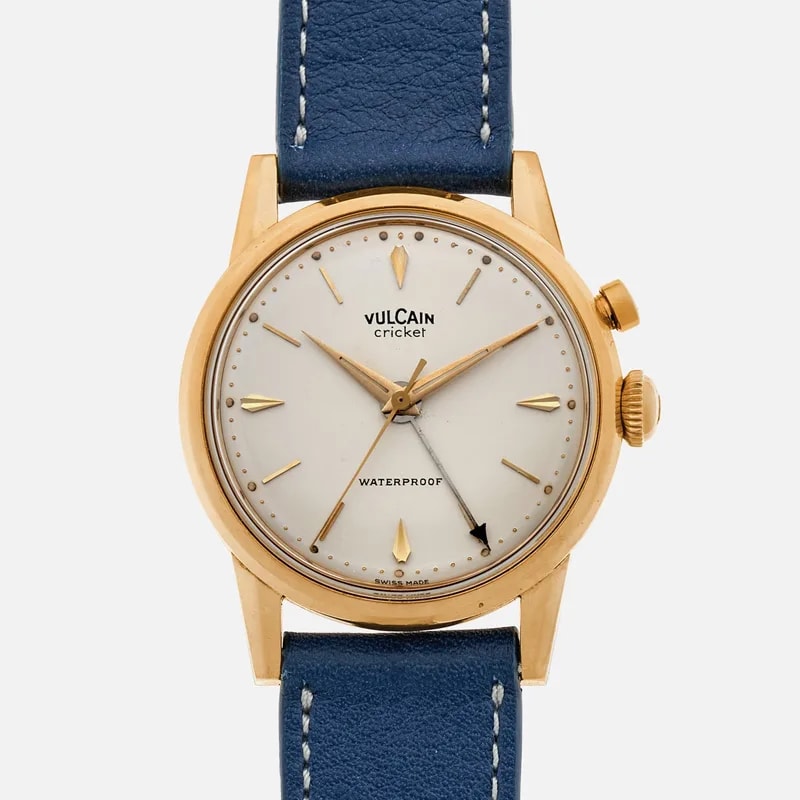 Vulcain — 1950s Vulcain Cricket in 18k Yellow Gold — Watch — resale