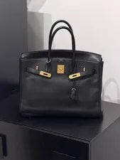 Hermès — Hermès Birkin 35 Evergrain Classic — Handbag — resale