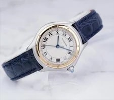 Cartier — Cartier Panthere Couger Combi Roman Index Date SM Silver Gold 27mm — Watch — resale