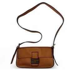 Fendi — Fendi Baguette Crossbody With Convertible Straps — Handbag — resale