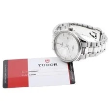 Tudor — Tudor Style 12700 41mm SS Silver Dial Automatic Date #C7972 — Watch — resale