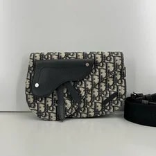 Dior — Dior Saddle Embroidered - Very Good #1TM1R7O — Handbag — resale
