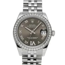 Rolex — Rolex Datejust 31 178384 31mm Stainless Steel Gray #WW3993 — Watch — resale