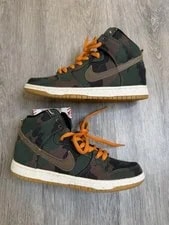 Nike SB — Nike SB Dunk High "FiveOneO Camo" 646552 037 Size 8 510 — Sneaker — resale