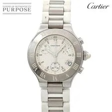 Cartier — Cartier Must 21 Vantian Chronoscaph W10197U2 Chronograph Da — Watch — resale