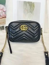 Gucci — Gucci Marmont Small Mini Camera — Handbag — resale