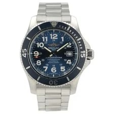 Breitling — Breitling Superocean II Blue Dial Stainless Steel 44mn Automatic ’s A17392 — Watch — resale
