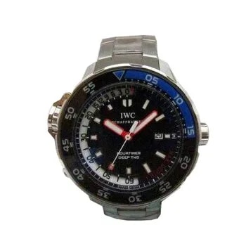 IWC — Aquatimer Deep Two Black Dial Stainless Steel IW354701 — Watch — resale