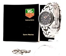 Tag Heuer — TAG Heuer WG1213-K0 Sel Quartz Diver 200m Steel Gray Dial Date Bracelet — Watch — resale