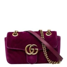 Gucci — Gucci I GG Marmont Chain 446744 Veet r10_0709 — Handbag — resale