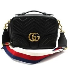 Gucci — Gucci GG Marmont Matelassé Top Handle 498100 129137733 — Handbag — resale