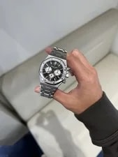 Audemars Piguet — Audemars Piguet Royal Oak Selfwinding Chronograph Stainless Steel Black Dial — Watch — resale