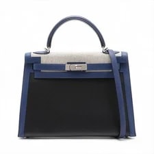 Hermès — Hermès Kelly 32 Serie Twirash Berlin Nouveau X Twirl Ankle X Blac — Handbag — resale
