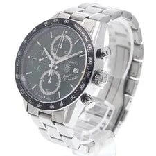 Tag Heuer — TAG Heuer Carrera Great Ocean Road CV201F 41mm SS Green Dial Automatic #C202 — Watch — resale