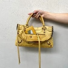 Balenciaga — ☆☆☆☆Auth Balenciaga Punching le City First 2Way With Strap — Handbag — resale