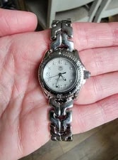 Tag Heuer — TAG Heuer WT1418.BA0561 Link Series Quartz White Ivory Diamonds — Watch — resale