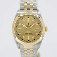 Tudor — Tudor Black Bay One 36 S&G Silver Diamond Dial & Diamond Bezel M79653-0006 — Watch — resale