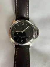 Panerai — Panerai Luminor 1950 3 Days GMT 44mm Pam00320 P.9001 In-House Movement — Watch — resale
