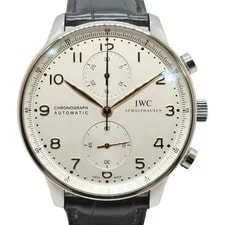 IWC — IWC Portugieser Chronograph IW371445 Silver #61012 — Watch — resale