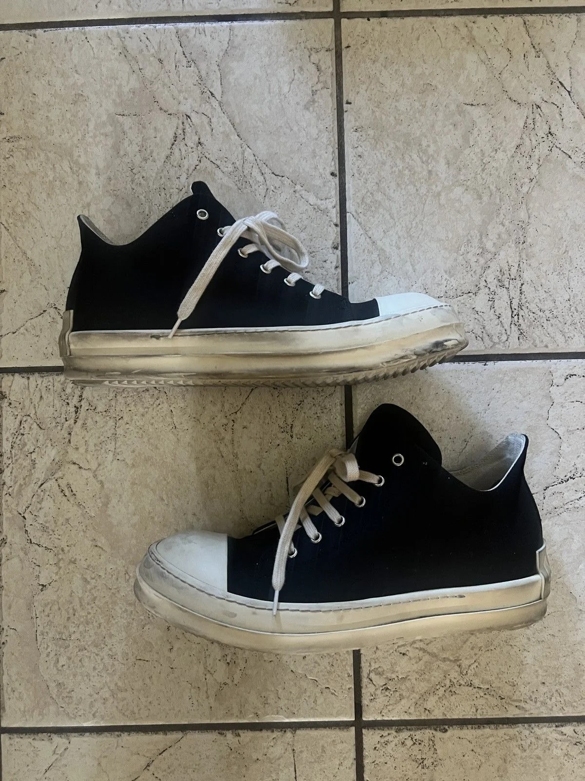 Rick Owens DRKSHDW — Rick Owens Drkshdw Ramone Low — Sneaker — resale
