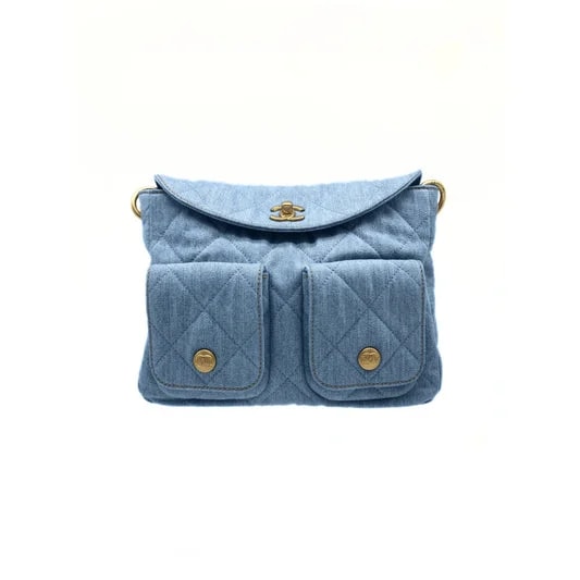 Chanel — Chanel Supple Twins Hobo With Brushed — Handbag — resale