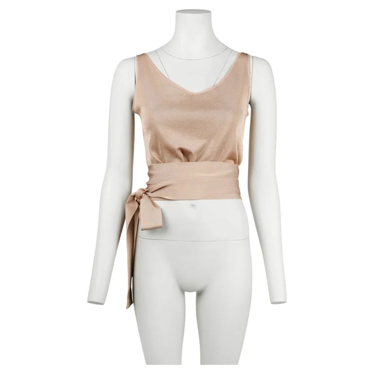 Tom Ford for Gucci — Gucci By Tom Ford Nude Wrap Tie Top, Late 1990s — Designer Shoe — resale