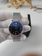 IWC — IWC Portofino Automatic IW356506 Blue Dial 40mm 2021 Warranty Card — Watch — resale