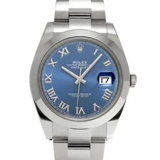 Rolex — Rolex Datejust 41 126300 41mm Stainless Steel Blue #WW3512 — Watch — resale
