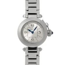 Cartier — Cartier Pasha W3140007 ( 2973) 27mm Stainless Steel Silver #WW6828 — Watch — resale