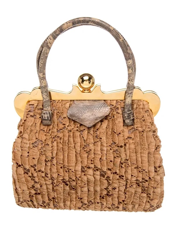 Miu Miu — Lace Top Handle — Handbag — resale