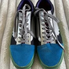 Vans — Vans X Marvel Old Skool Avengers Captain America Wings M5.5 W 7 — Sneaker — resale