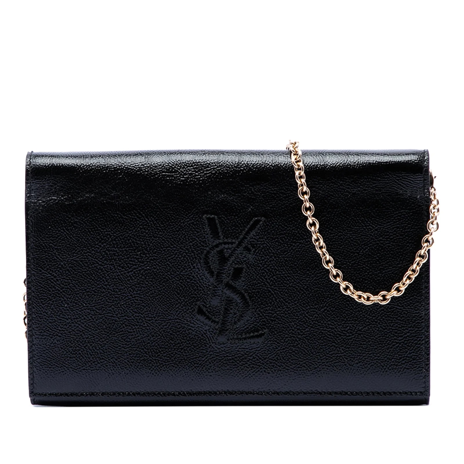 Saint Laurent — Crinkled Belle de Jour Chain — Handbag — resale