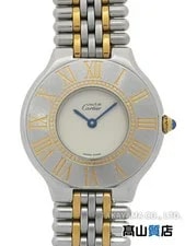 Cartier — Cartier Must W10050F4 Stainless Steel / Yellow Gold Plated 31mm #TW2278 — Watch — resale