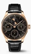 IWC — IWC Portugieser Perpetual Calendar Rose Gold 44mm 2024 Obsidian IW503702 — Watch — resale