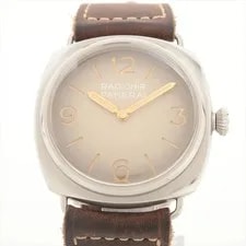 Panerai — Panerai Radiomir Tre Giorni PAM01350 SS & Leather AT Beige Dial — Watch — resale