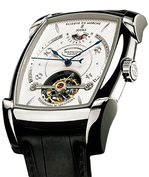 Worldofluxuryus — Parmigiani Fleurier Kalpa Forma XL Tourbillon 18K White Gold — Watch — resale