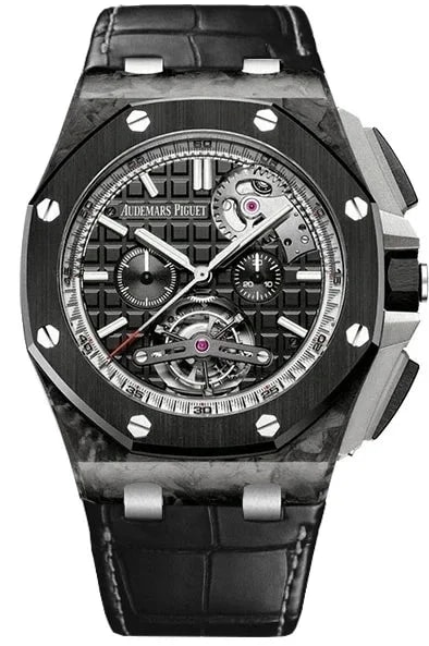 Worldofluxuryus — Audemars Piguet Royal Oak Offshore Tourbillon Chronograph Titanium — Watch — resale