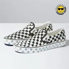 VANS — Vans Slip-On UV Ink Checkerboard ’S 9 — Sneaker — resale