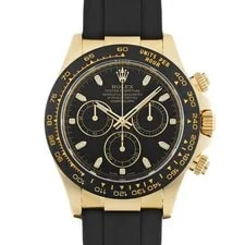 Rolex — Rolex Cosmograph Daytona 116518LNG Black / Diamond White Gold Automatic #W098 — Watch — resale