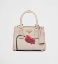 Prada — Prada Galleria Floral Pint Mini - 1BA907 — Handbag — resale