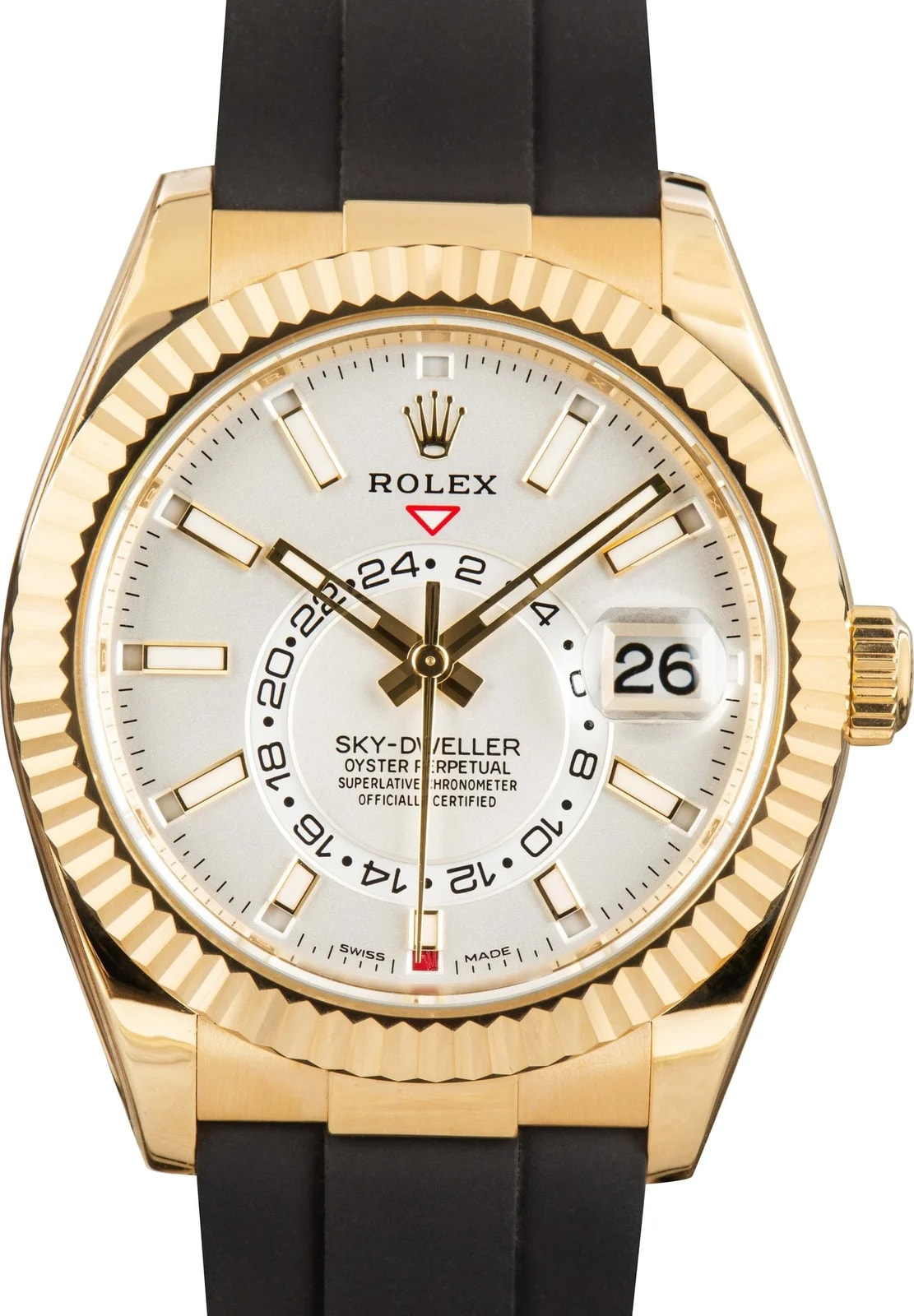 Rolex — Rolex Sky-Dweller Ref 326238 White Dial — Watch — resale