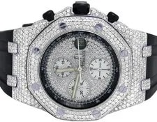 Audemars Piguet — Audemars Piguet Royal Oak Offshore 42MM Rubber Strap Diamond 12.5 Ct — Watch — resale