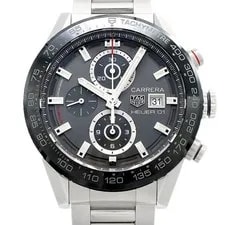 Tag Heuer — TAG Heuer Carrera Caliber Heuer 01 Chronograph CAR201W 100m Water Resistant Date — Watch — resale