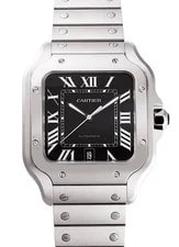 Cartier — Cartier Santos LM WSSA0096 Stainless Steel 47.5mm Automatic #KMW3009 — Watch — resale