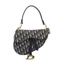 Dior — Dior Saddle Monogram Embroidered and - Very Good #103OMIB — Handbag — resale
