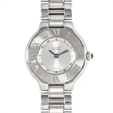 Cartier — Cartier 1340 Mast 21 Quartz Silver — Watch — resale